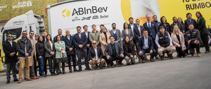 Cervecería AB InBev, Lipigas y Transportes San Gabriel lanzaron la primera flota de camiones a BioGNL de larga distancia