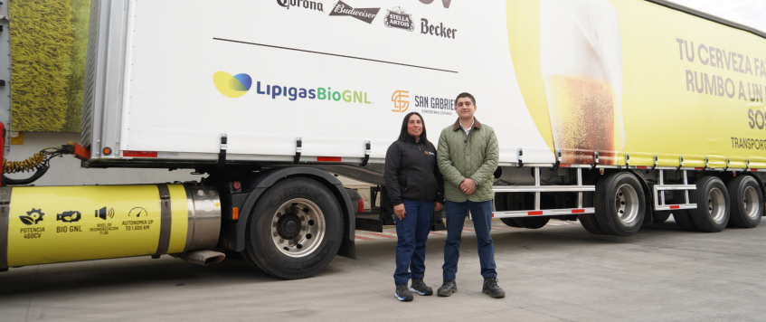 Implementarán en Chile primera flota de camiones a Biogás Natural Licuado de larga distancia de Sudamérica