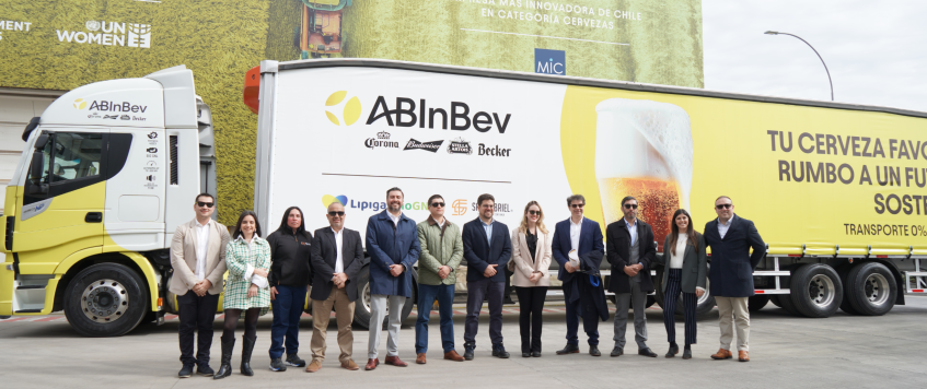 Cervecería AB InBev, Lipigas y Transportes San Gabriel implementarán primera flota de camiones a BioGNL de larga distancia de Sudamérica